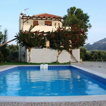 With A Pool In Lefkogia فيلة Lefkogeia
